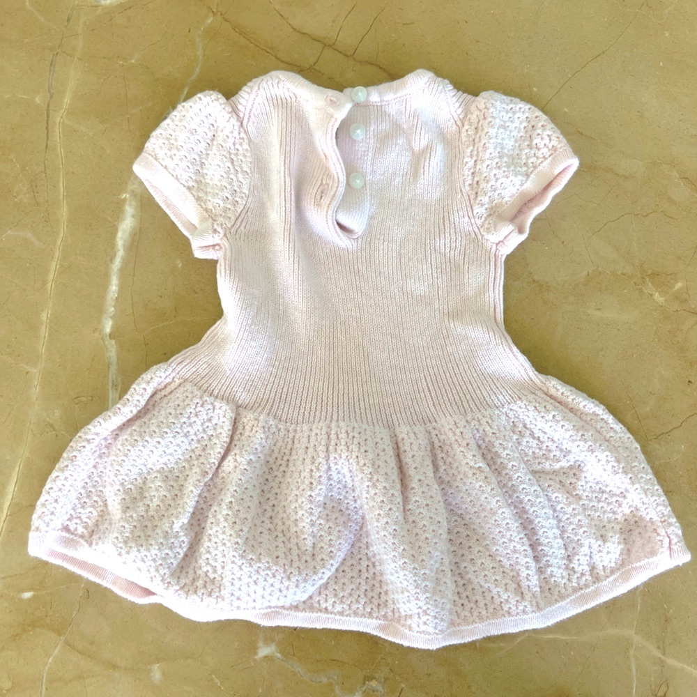 Janie and Jack Baby Sweater Dress 3-6m